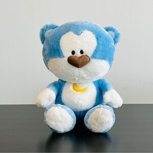 Vintage Morning Glory Blue Bear Plush—Early 2000s